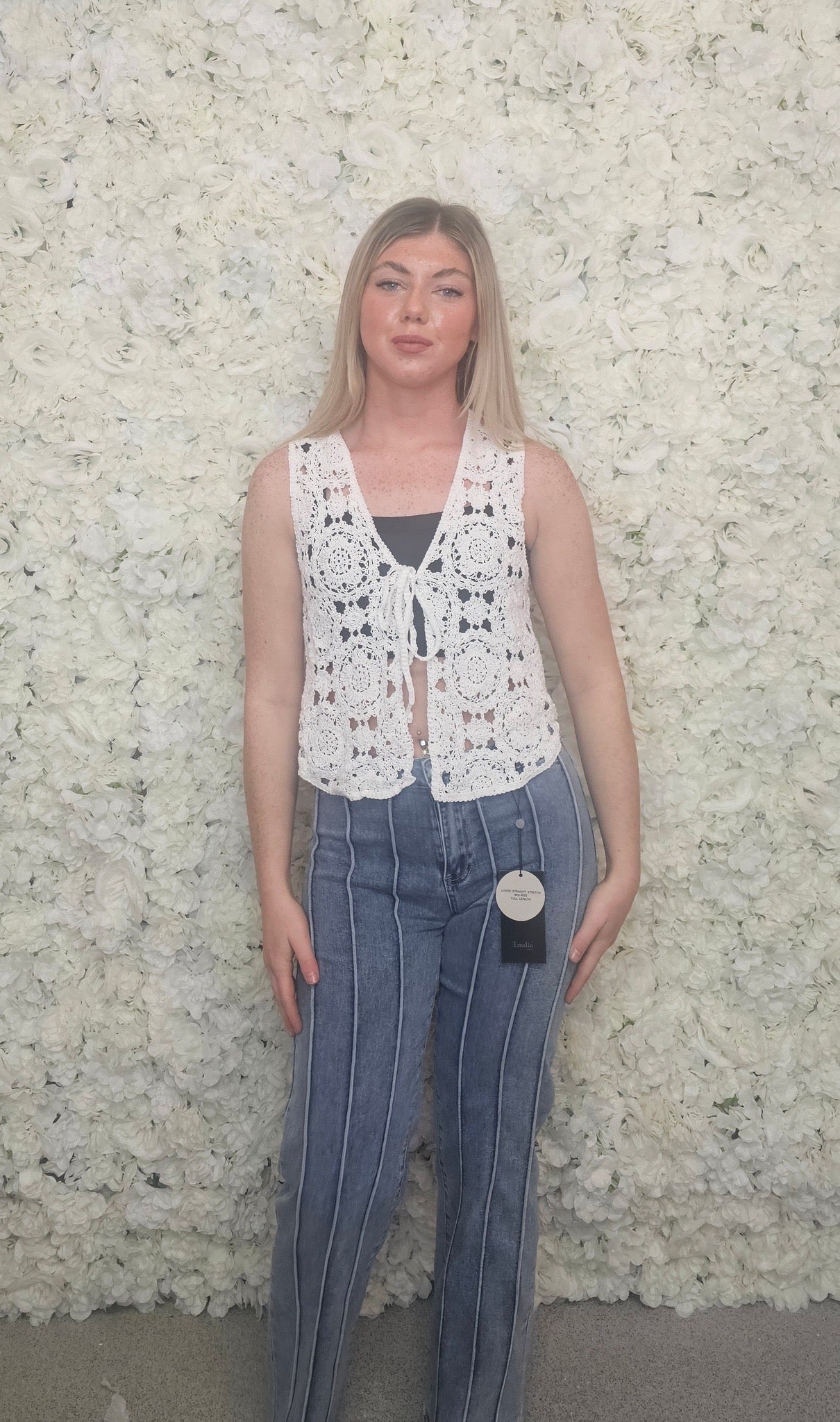 Crochet waistcoat