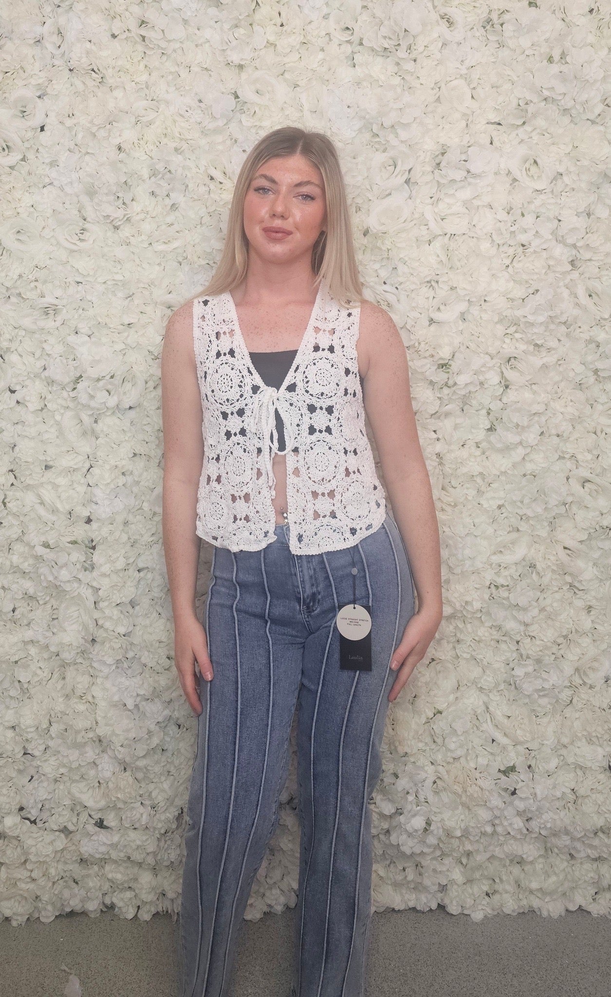 Crochet waistcoat