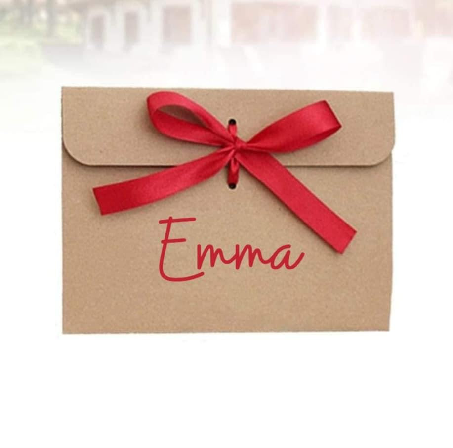 Personalised gift envelope