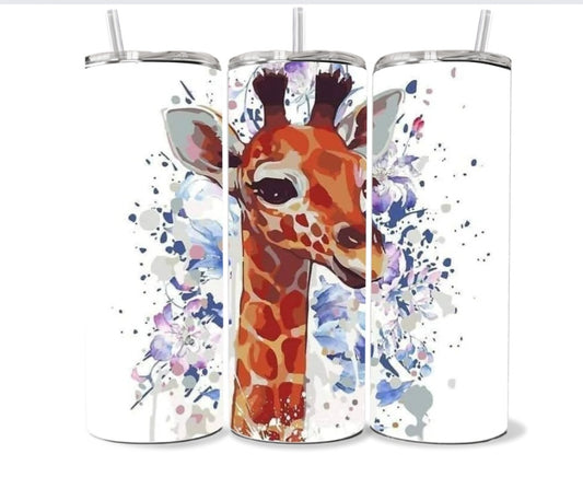 Giraffe 20oz tumbler