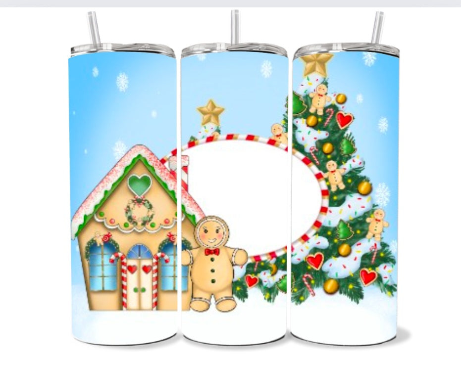 Gingerbread house 20oz tumbler